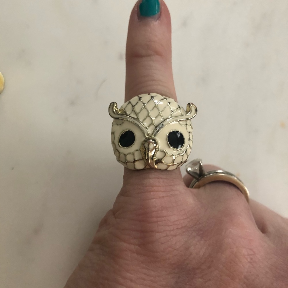 Owl ring. - Picture 2 of 4
